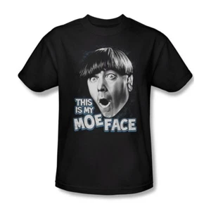 Camiseta Three Stooges Moe Face Niño Pequeño Tallas - S-L Nueva - Imagen 1 de 1