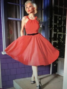 Pinup Girl Pinup Couture Retro 50s Rockabilly Harley Swing Dress Sz L - Picture 1 of 10
