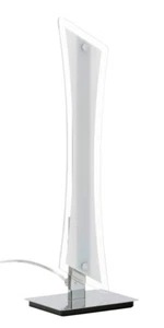 Briloner LED Tischleuchte Chrom Glas Metall 550lm Warmweiß Ein-Ausschalter - Bild 1 von 2