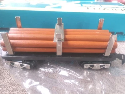 Coche de poste Marx moderno carga 6 pulgadas nuevo en caja #7356 (como nuevo) primera vez fuera de caja negro  Foto 1 de 4