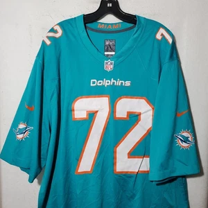 Miami Dolphins Jersey Mens 3XL NFL Football Nike Undefeated 72 On Field - Picture 1 of 15