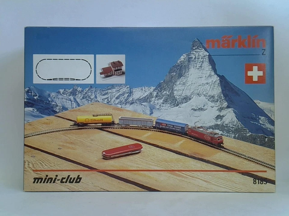 Mini-Club 8185 Startpackung Schweizer Eisenbahn, Spur Z - Bild 1 von 1