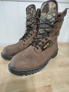 🥾Rocky Boots Gore-tex Ranger 600g Thinsulate Camo Leather Work boots, size 9.5M - Picture 1 of 11
