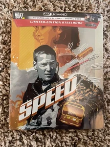 SPEED (1994) Best Buy 4K Ultra HD + Blu-ray + Digital (2021) STEELBOOK SEALED OVP - Bild 1 von 4