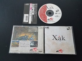 PC Engine Super CD - Xak I & II - Import Japan Japanese US SELLER