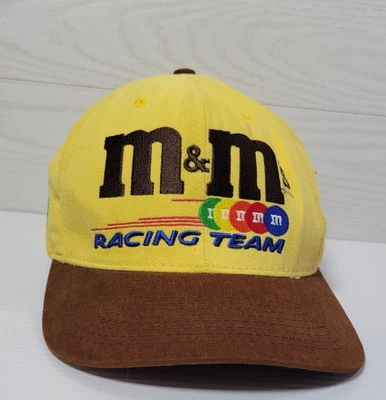 VTG Ernie Irvan Hat #36 M&M's Racing Team Crew NASCAR Snapback Cap  - Image 1 of 4
