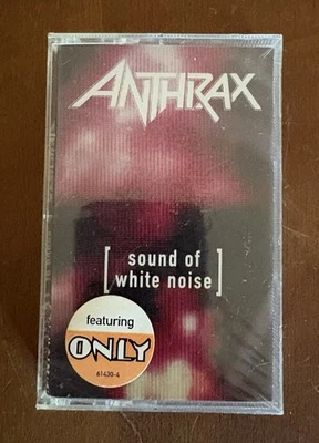 Sound of White Noise by Anthrax (Cassette, 1993) BRAND NEW SEALED - Image 1 of 3
