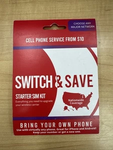 Red Pocket SIM Kit 1 Month Unlimited Talk Text and Data with - Zdjęcie 1 z 2