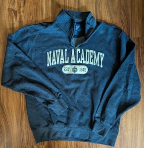 Naval Academy Pullover Sweatshirt, Size M - Picture 1 of 2