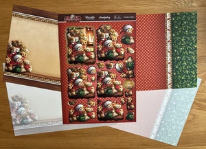 Hunkydory Christmas Classics - Un paquete de osos kit para hacer tarjetas con insertos - Imagen 1 de 4