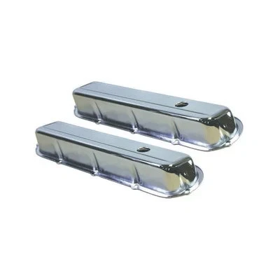 Cubiertas de válvula cromadas estilo fábrica para Cadillac V8 368 425 472 500 Foto 1 de 2