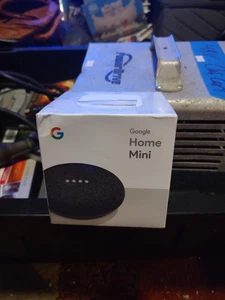 Google Home Mini First Gen - Charcoal - Brand New in Sealed Box - Picture 1 of 5