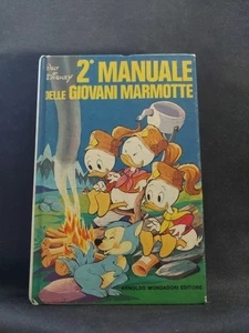 2° MANUALE DELLE GIOVANI MARMOTTE PRIMA Edizione 1975 DISNEY PAPERINO Vintage - Imagen 1 de 1