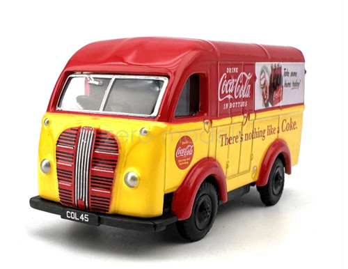 VANS Modellino auto in metallo pressofuso furgone consegna coca cola Austin 8 scala 1:76