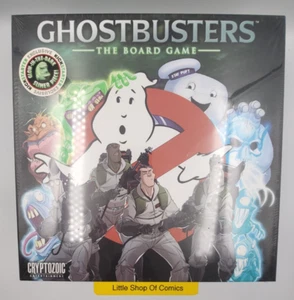Ghostbusters Board Game Kickstarter Glow in the Dark Slimer 2015 Cryptozoic Seal - Picture 1 of 19