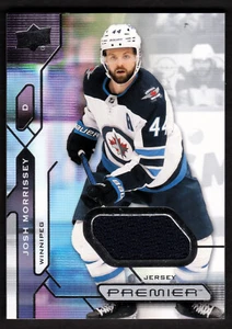 2021-22 Upper Deck Premier Jerseys #77 Josh Morrissey JERSEY RELIC - Picture 1 of 2