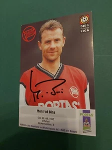 K. Offenbach , M. Binz , Autogrammkarte , Fussball  - Picture 1 of 1