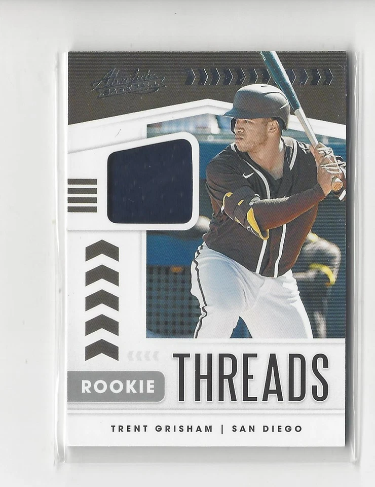 2020 Absolute Rookie Threads Trent Grisham Rookie JERSEY Padres - Image 1 of 1