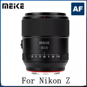 MEIKE 85mm F1.8 Pro STM Full Frame AF Auto Focus Lens for Nikon Z-mount Cameras - Picture 1 of 7