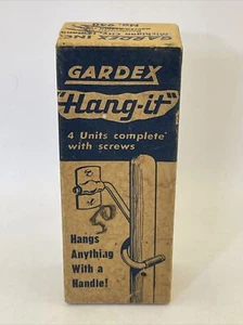 Vintage Gardex Hang-it Hardware Box Collectible Garden Tool - 1 In Box - Picture 1 of 8