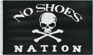 NEW!  Kenny Chesney No Shoes Nation Flag 3x5 foot Vivid Color Poly Premium - Picture 1 of 2