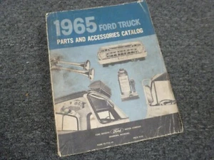 1965 Ford P100 P350 Parcel Delivery Chassis Parts & Accessories Catalog Manual - Picture 1 of 1