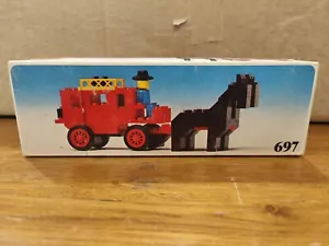 LEGO 697 Stage Coach - LEGOLAND Vintage (1976) - Sealed, New in Box! - Picture 1 of 7