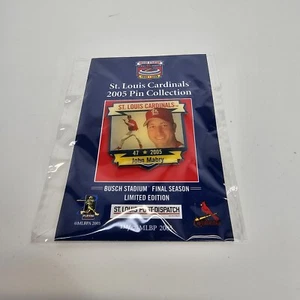 St Louis Cardinals 2005 Pin Collection John Mabry Busch Stadium Final Season - Bild 1 von 2