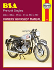 BSA Pre-unit Singles (54 - 61) Haynes Repair Manual (Poche)
