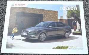SEAT TOLEDO UK SALES BROCHURE APRIL 2016 NEW, OLD STOCK - Picture 1 of 5