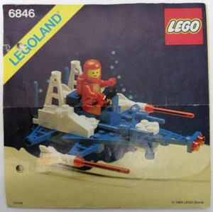 Notice Lego Vintage 6846 Tri-Star Voyager - Livret d'instructions uniquement - Imagen 1 de 7