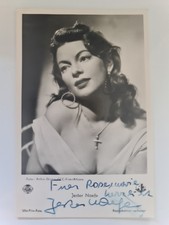 JESTER NAEFE † 1967 ♡♡ Autograph Card (40s) ♡♡RARITY 