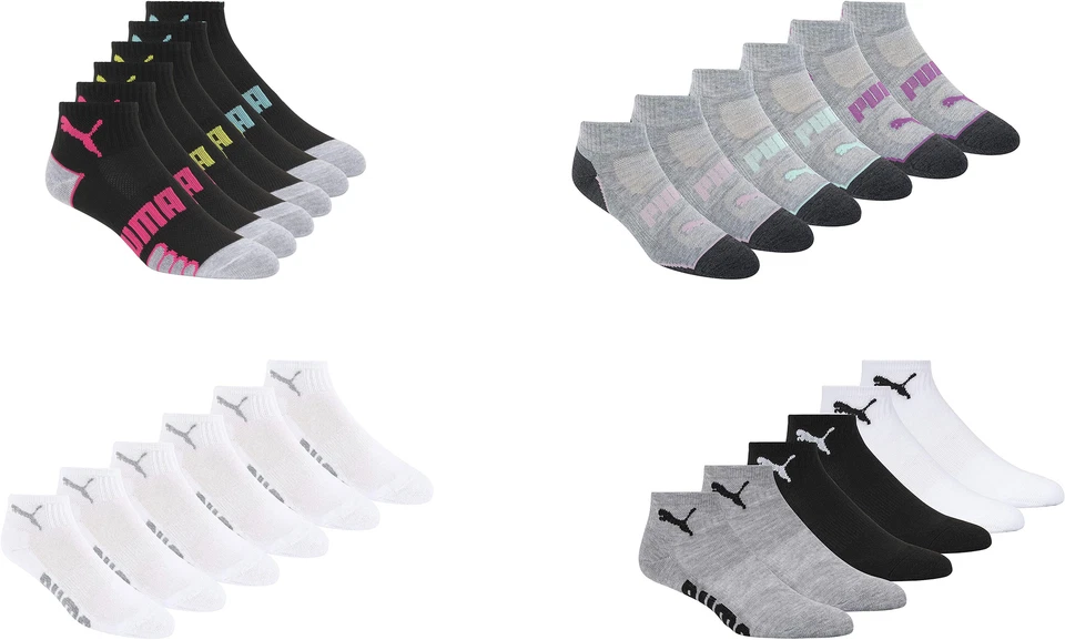 Meias femininas Puma (6 pares) - Imagem 1 de 1
