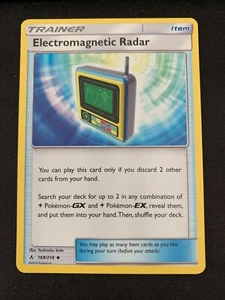 Pokemon 4x Radar Electromagnético 169/214 Bonos Ininterrumpidos Poco Comunes Casi Como Nuevo - Imagen 1 de 1