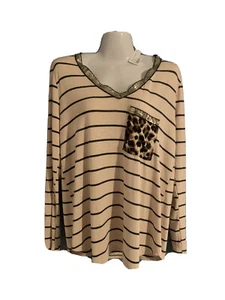 NWT Bibi Frock Candy Ladies S Blouse - Picture 1 of 5