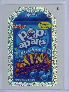Pacchetti stravaganti tutti nuovi serie 8 POP APARTS Silver Flash Foil Parallelo #13 - Foto 1 di 1