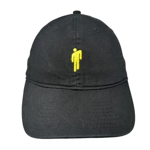 Billie Eilish Slideback Hat Black One Size Adjustable Embroidered 6 Panel Cotton - Picture 1 of 8