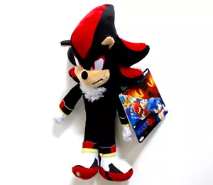 Peluche Sonic The Hedgehog Sonic 3 Movie Shadow 9" nuovo con etichetta - Foto 1 di 4