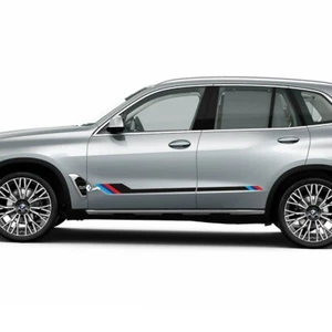 Accents M colors Stripes Side Doors Vinyl Decal Sticker for BMW G05 X5 - Picture 1 of 2