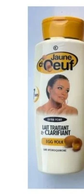 JAUNE D'OEUF EGG YOLK STAINS + EVEN OUT CLARIFYING LOTION 450ML&FACE CREAM. - Image 1 of 2