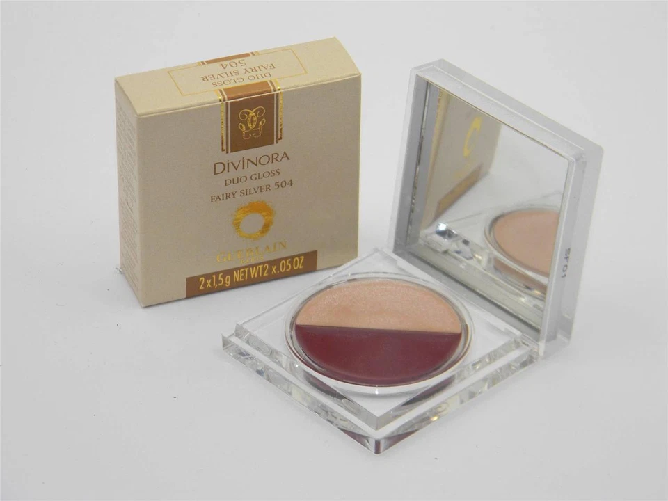 Guerlain Divinora Duo Gloss 504 Fairy Silver New In Box - image 1 of 1