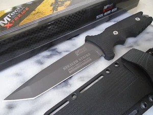 Mtech Xtreme Stealth Strike Tanto Fixed Blade Knife Full Tang 440C MX-8071 New - Picture 1 of 13