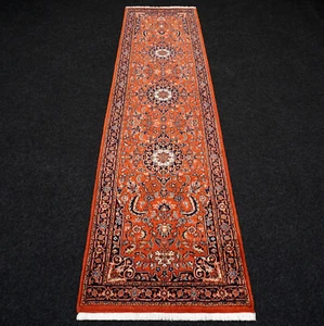 Oriental Carpet Sarough 301 X 77 CM Sarugh Runner Red Sarouk Hand Knotted Saruk - Bild 1 von 18