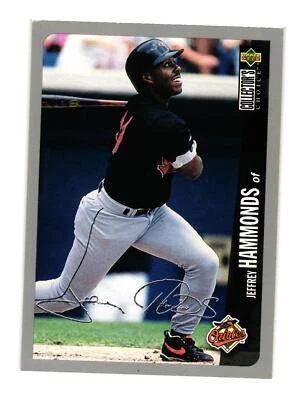 1996 Collector's Choice #467 Jeffrey Hammonds Baltimore Orioles - Image 1 of 2