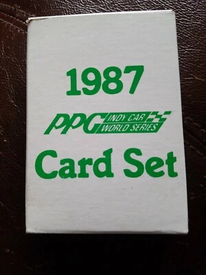1987 PPG Indy Car World Series Collector Trading Card Set Indianapolis 500 New - Image 1 of 2