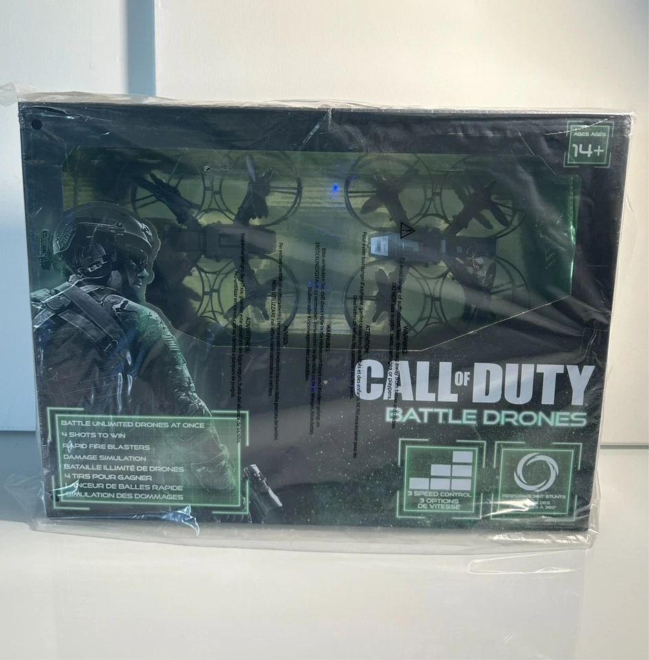 Call of Duty Two Battle Drones RC Rechargeable Quadcopter with 2 Remote Controls - Image 1 of 4