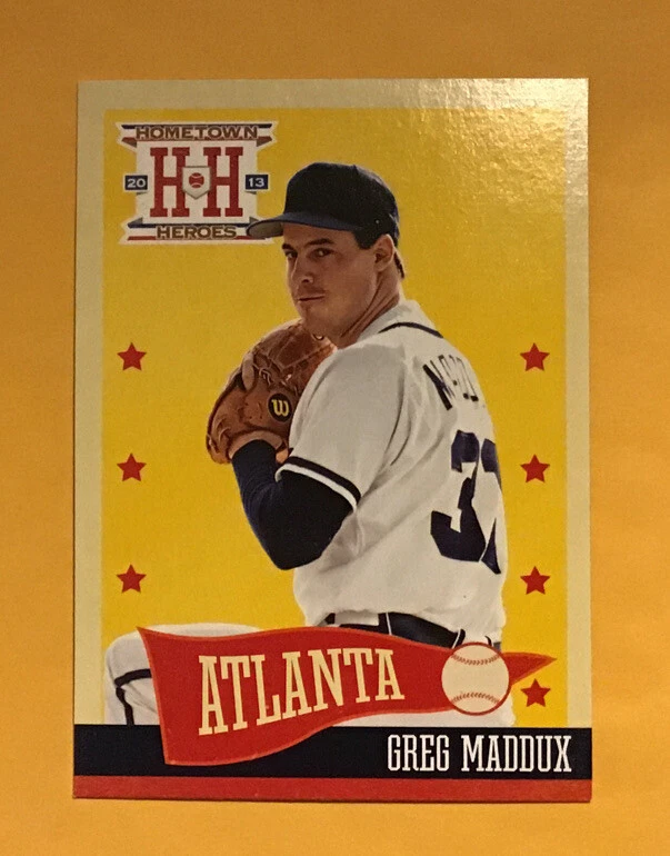 2013 Panini Hometown Heroes (2) Greg Maddux Atlanta Braves #134 - Image 1 of 1