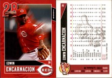 Edwin Encarnacion 2009 Kahn's Cincinnati Reds #NNO Card *AutographDen*