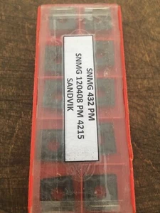 SNMG 432 PM 4215 INSERT SANDVIK BOX 10 PCS - Bild 1 von 1