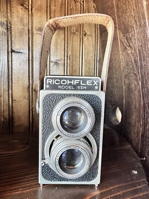 Cámara fotográfica Ricohflex Modelo VII Doble Lente Reflex Formato Medio 120 - Sin probar Foto 1 de 2